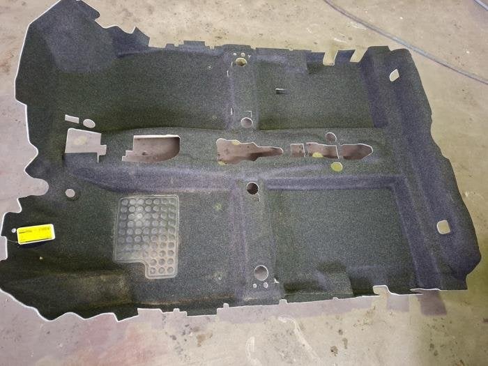 Revêtement sol d'un Fiat 500, -, 3 mois de garantie, Utilisé, Fiat