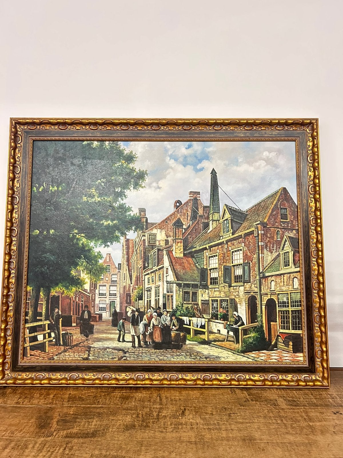 Kuntswerk De stad, Antiek en Kunst, Ophalen of Verzenden