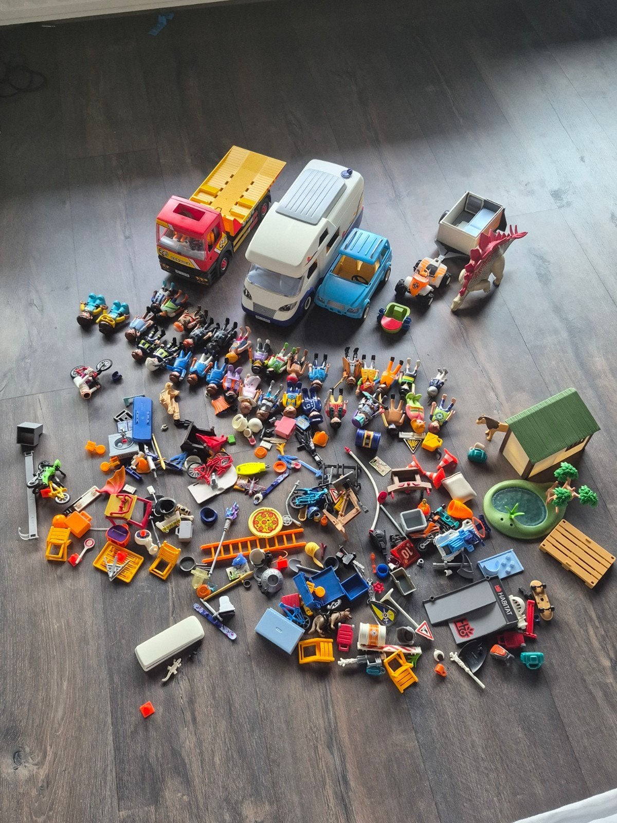 lot de Playmobil (Véhicules, personnages et accessoires), Kinderen en Baby's, Speelgoed | Playmobil, Ophalen, Gebruikt