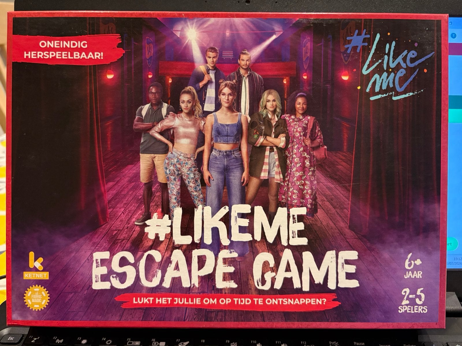 #LikeMe Escape game, Trois ou quatre joueurs, Enlèvement, Comme neuf