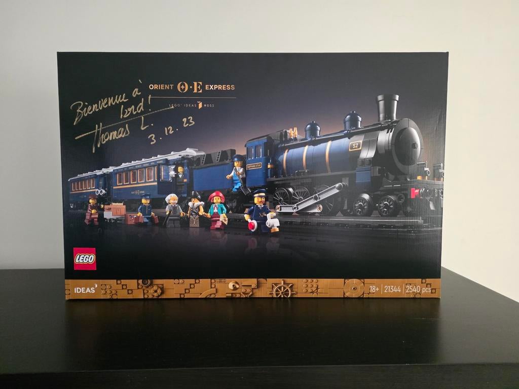 LEGO Ideas 21344 Orient-Express - gesigneerd - MISB, Kinderen en Baby's, Speelgoed | Duplo en Lego, Nieuw, Lego, Complete set