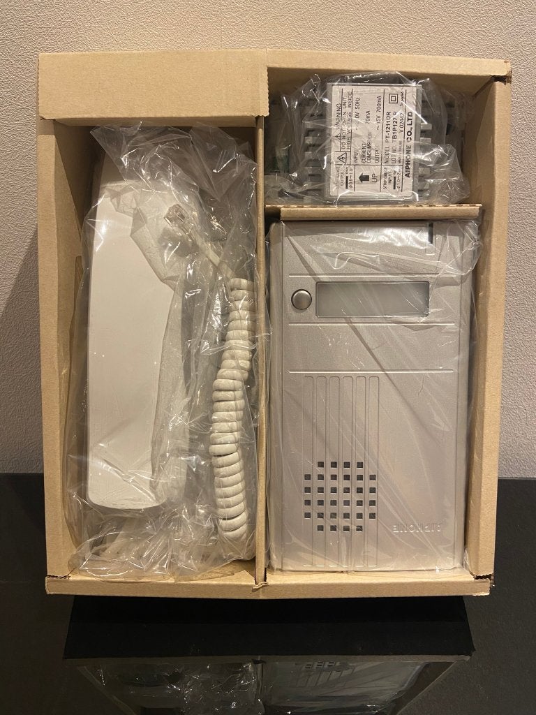 Aiphone parlofoon kit DA1AS, Huis en Inrichting, Deurbellen, Nieuw, Bedraad, Ophalen