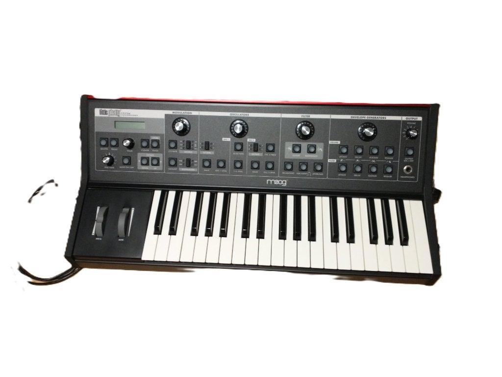 Moog Little Phatty Stage II, Musique & Instruments, Enlèvement, Utilisé, Autres nombres, Autres marques