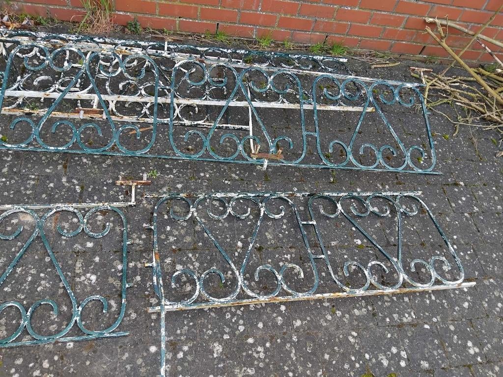 Rambarde en fer forgé, Enlèvement