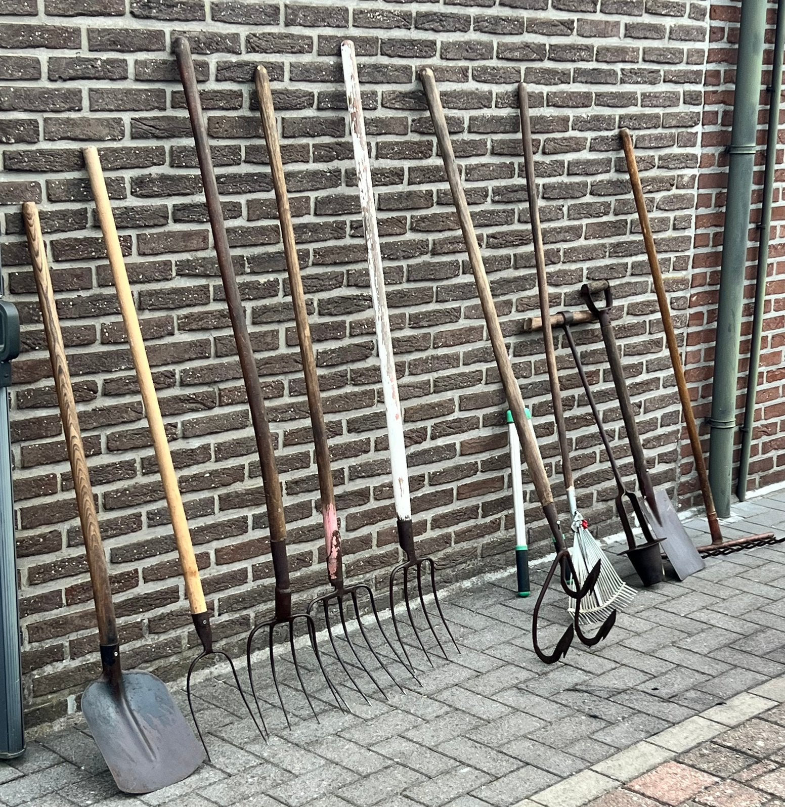 Hand-tuingereedschap 11 stuks, Jardin & Terrasse, Enlèvement, Utilisé, Autres types