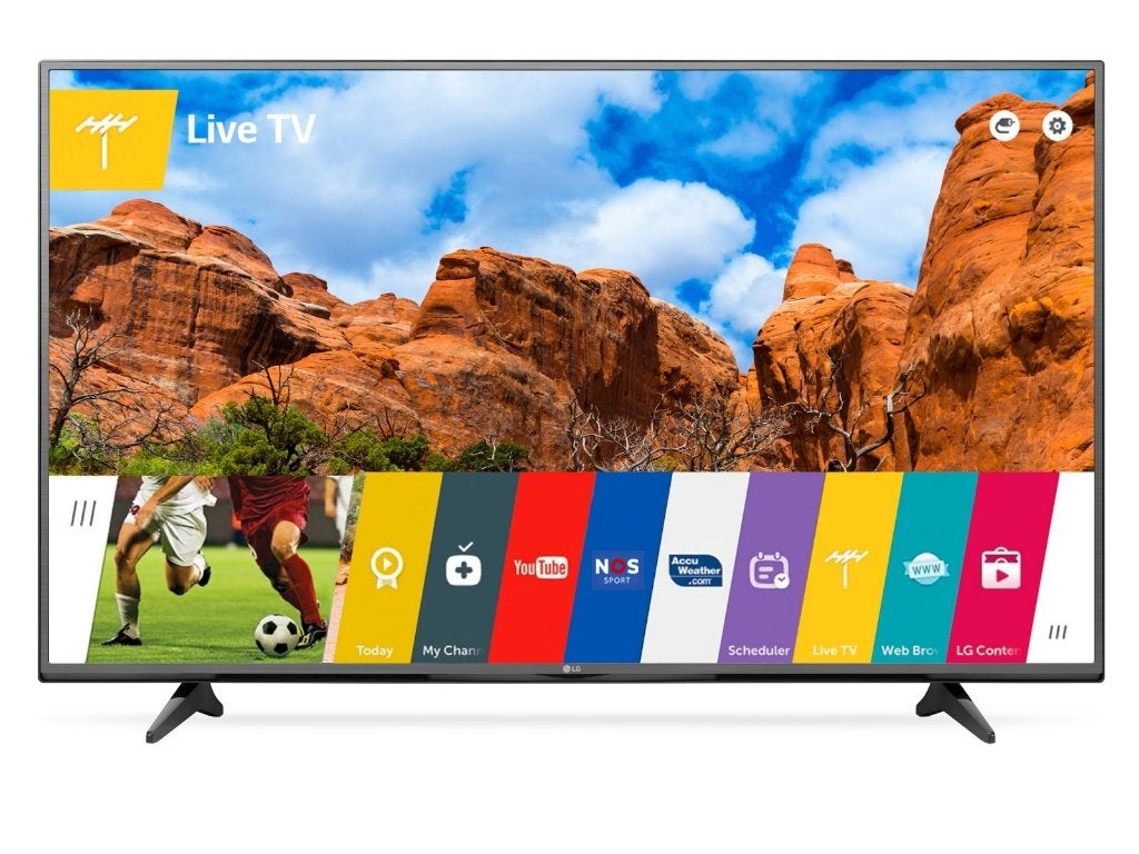 Gigantische 65''165 cm bioscoop formaat LG Ultra 4k SmartTV, Ophalen, Zo goed als nieuw, 4k (UHD), LG