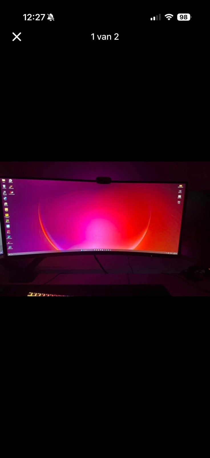 Msi 34inch ultrawide, Ophalen, Zo goed als nieuw