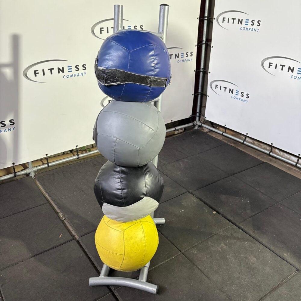 Ballen Rek - Incl. Medicijnballen, Sport en Fitness, Fitnessmaterialen, Ophalen of Verzenden, Gebruikt, Benen, Fitnessbal