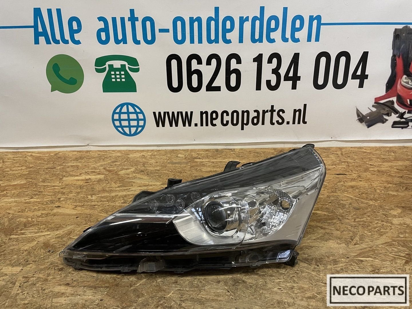 Toyota verso facelift xenon led koplamp links, -, Toyota, Utilisé, -