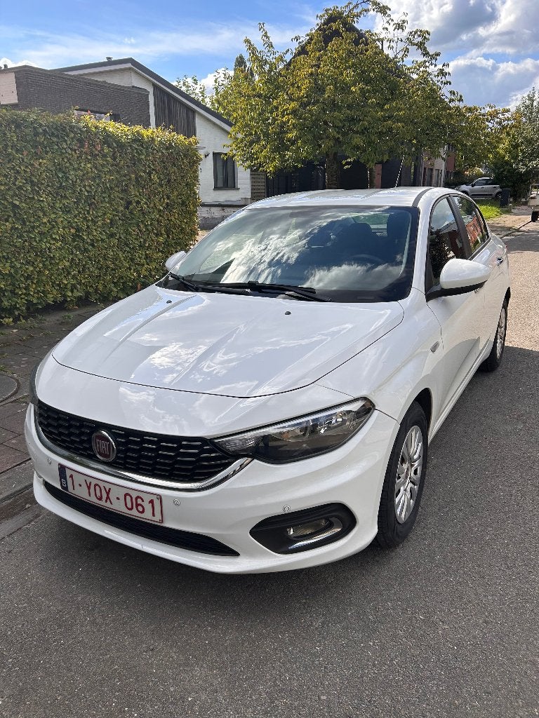 Mooie Fiat Tipo 1.4 benzine, Auto's, Voorwielaandrijving, Stof, Parkeersensor, Wit