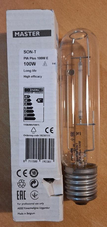 Philips Master SON-T PIA PLUS - Nieuw, Ophalen of Verzenden, Nieuw, 60 watt of meer, Overige fittingen