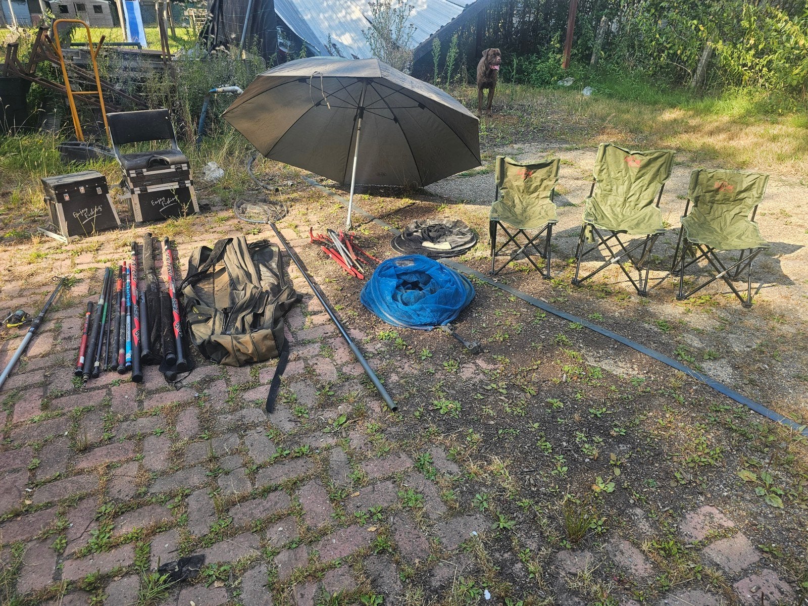 vis materiaal, Watersport en Boten, Hengelsport | Algemeen, Ophalen