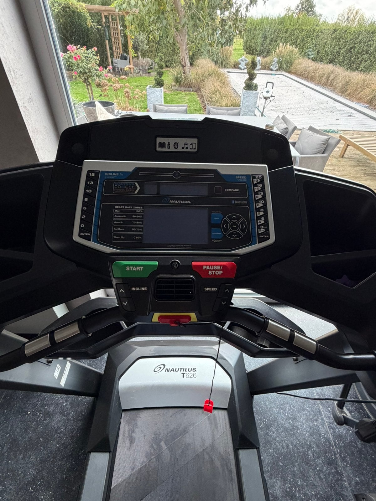 Nautilus T626, Sports & Fitness, Tapis roulant, Comme neuf, Synthétique, Enlèvement