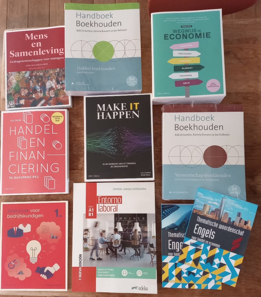 Niet gebruikte boeken en cursussen, Boeken, Ophalen of Verzenden, Nieuw, Hoger Onderwijs