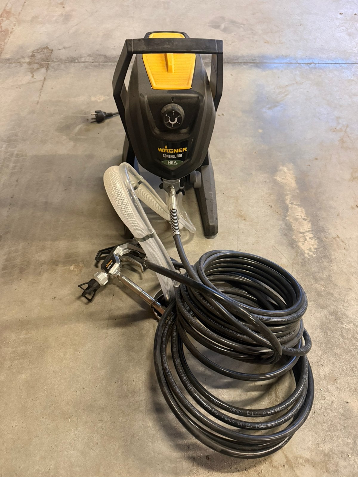 Verfspuit machine, Ophalen, Nieuw