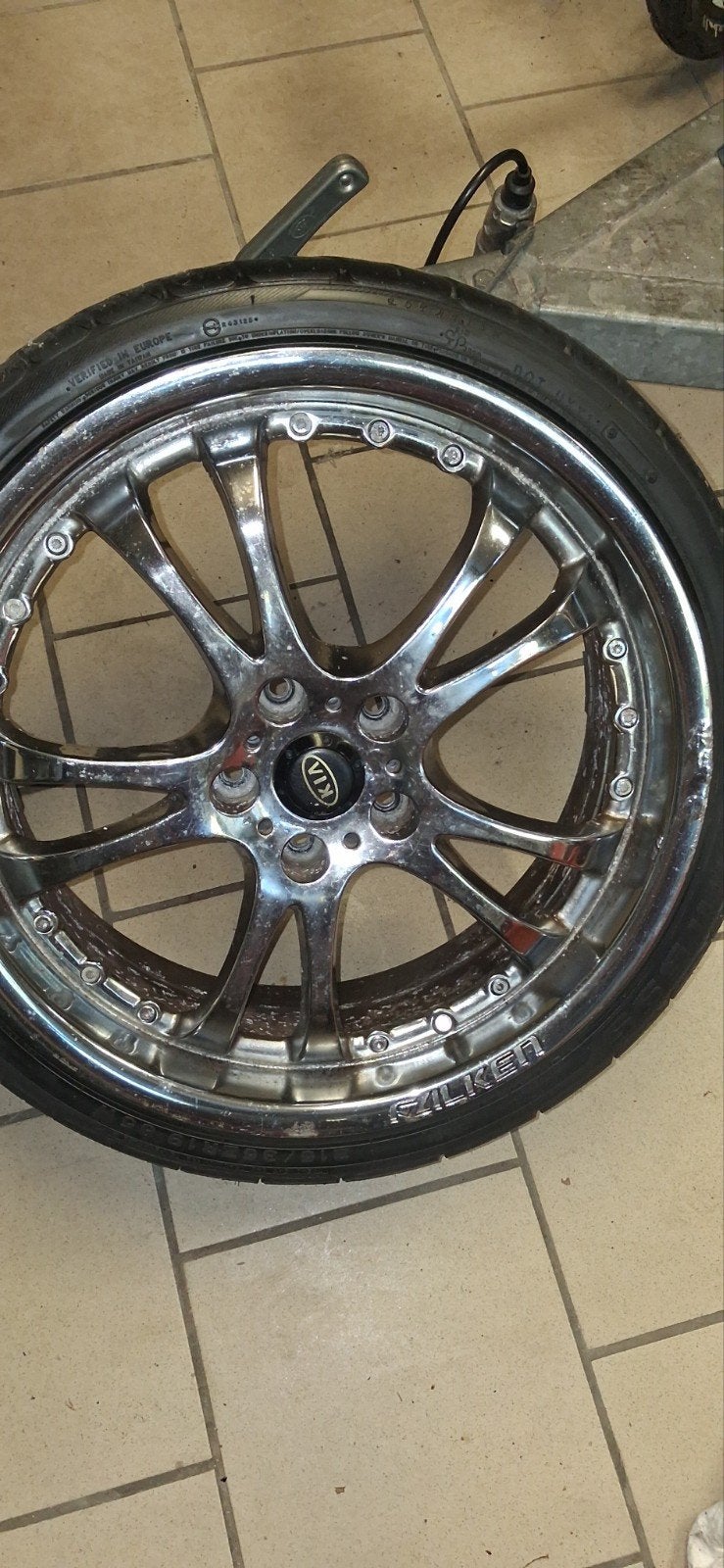 Falken torque Chrome 5 velgen, Auto-onderdelen, Banden en Velgen, Ophalen, Band(en)