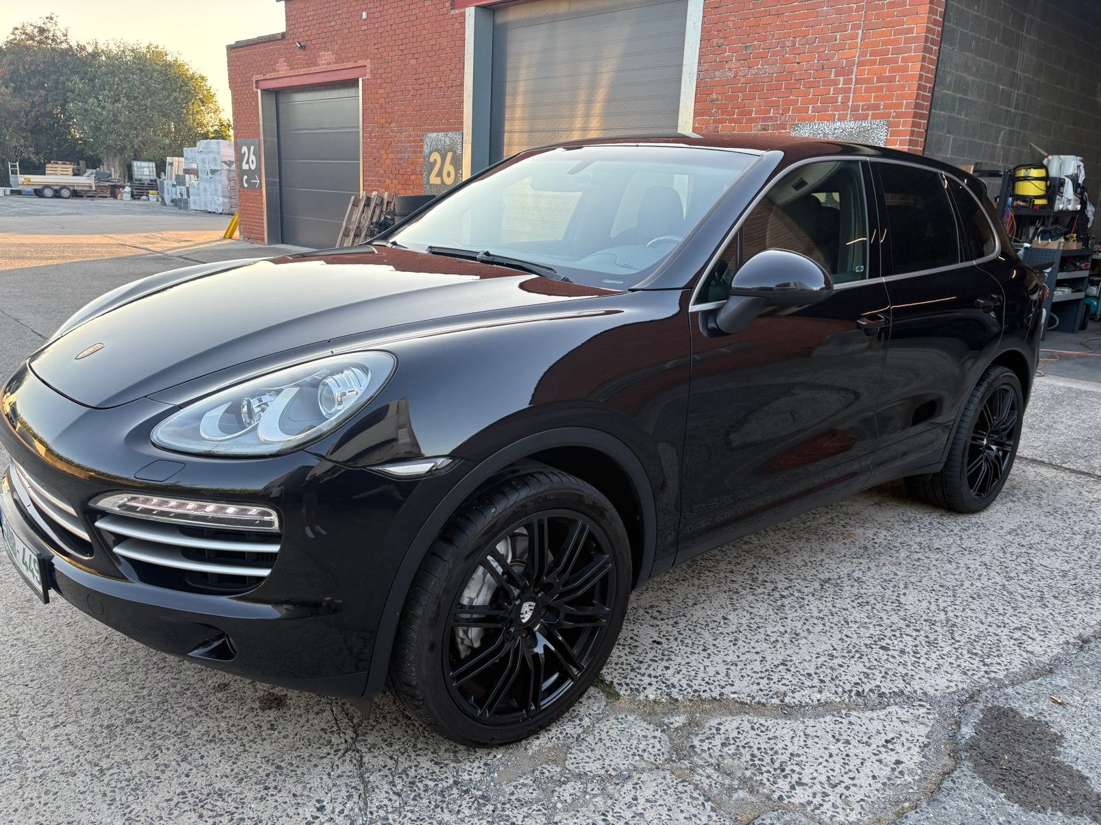 Porsche Cayenne 3.0 V6 Blanco GVV Top!!!, Auto's, Automaat, Zwart, 2995 cc, Zwart