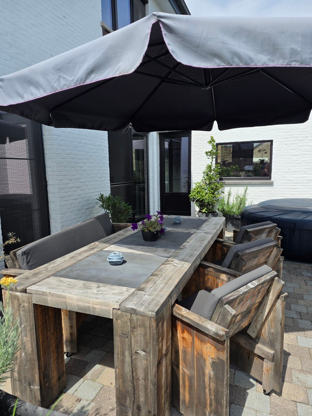 Ensemble de mobilier de jardin, Jardin & Terrasse, Enlèvement, Banque