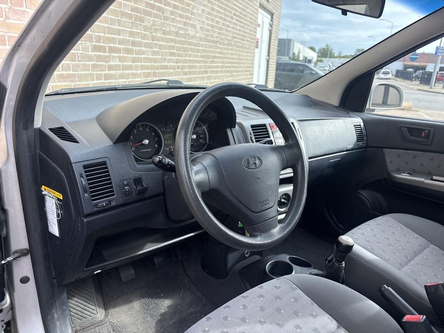 Hyundai Getz 1.3i Dynamic Sky | Airco | Pano |, Auto's, Elektrische ramen, Handgeschakeld, Getz, Zilver of Grijs