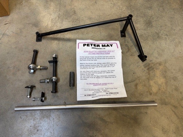 MG Midget - Austin Healey Sprite panhard Rod-Kit, Ophalen