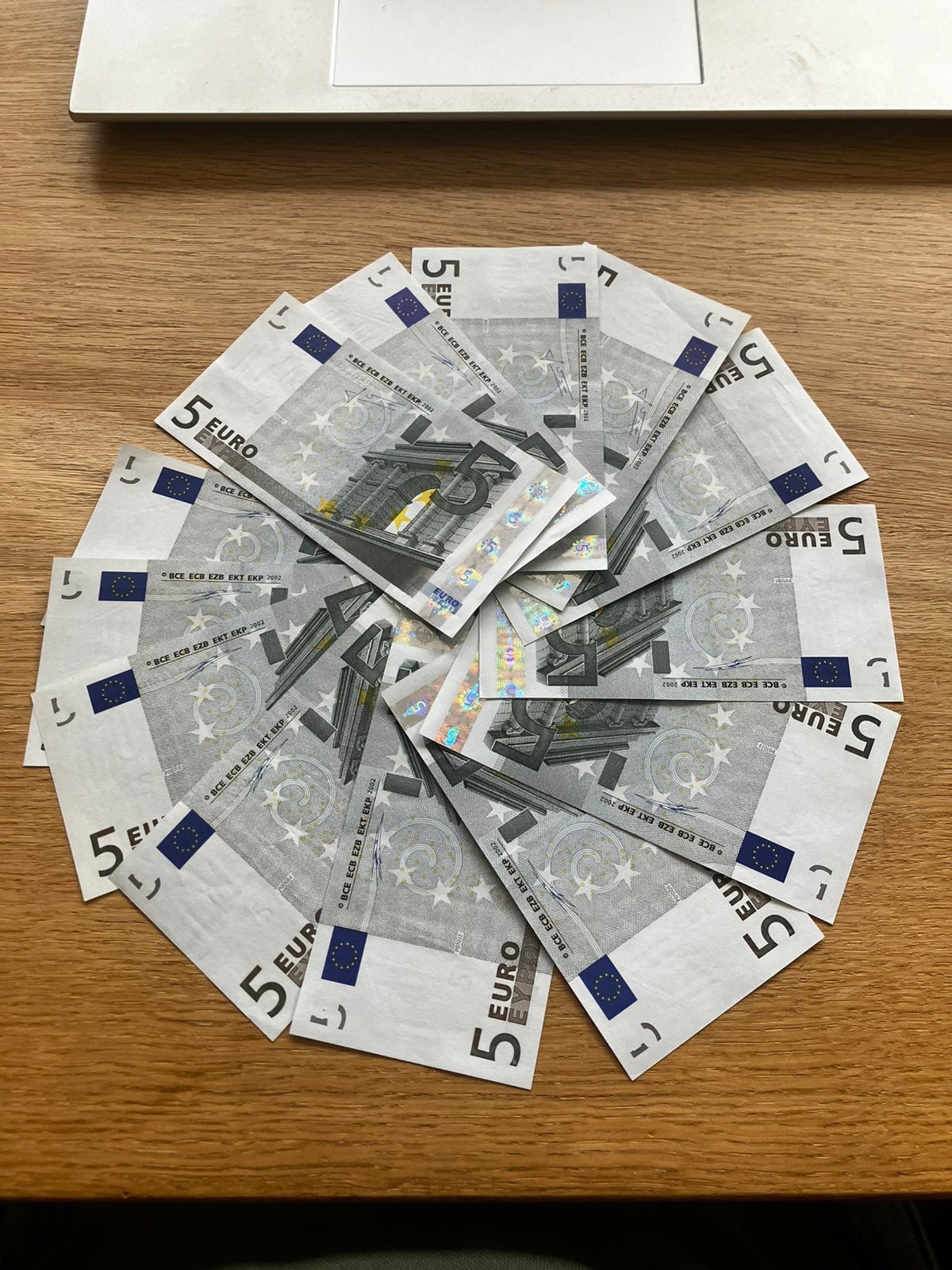13 stuks €5,- Duisenberg / Trichet, Postzegels en Munten, Bankbiljetten | Europa | Eurobiljetten, Ophalen of Verzenden