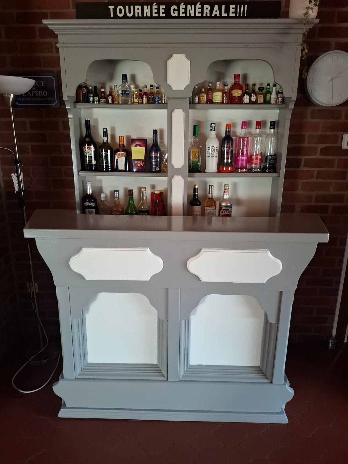 Bar en bois massif, Enlèvement, Bois