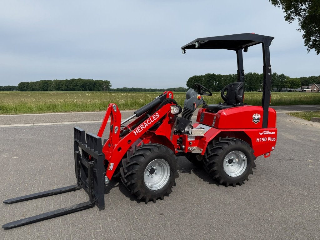 Heracles H190 PLUS mini shovel / kniklader NIEUW, Ophalen