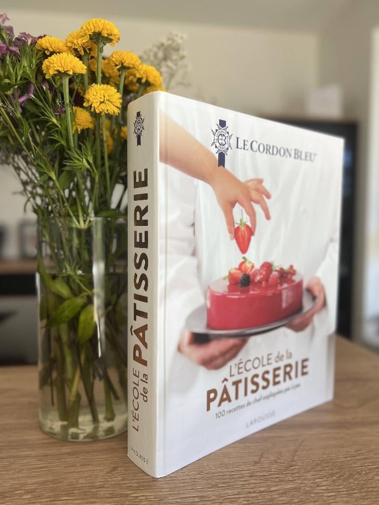 L’école de la pâtisserie - recettes de chef comme neuf, Livres, Gâteau, Tarte, Pâtisserie et Desserts, Larousse, Enlèvement ou Envoi