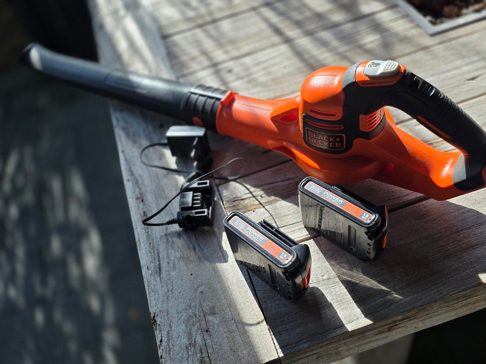 bladblazer black en decker, Tuin en Terras, Ophalen, Gebruikt, Black en Decker, Accu