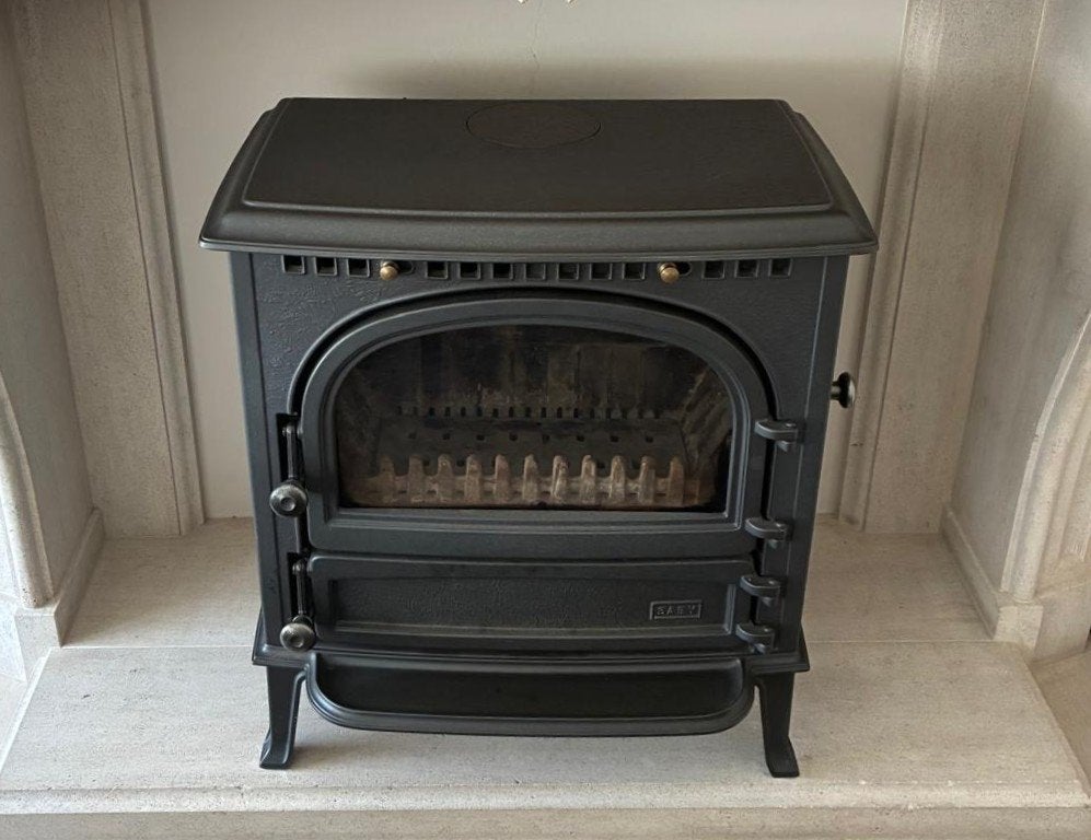 Houtkachel SAEY 92, Enlèvement, Utilisé, Bois, Autoportant