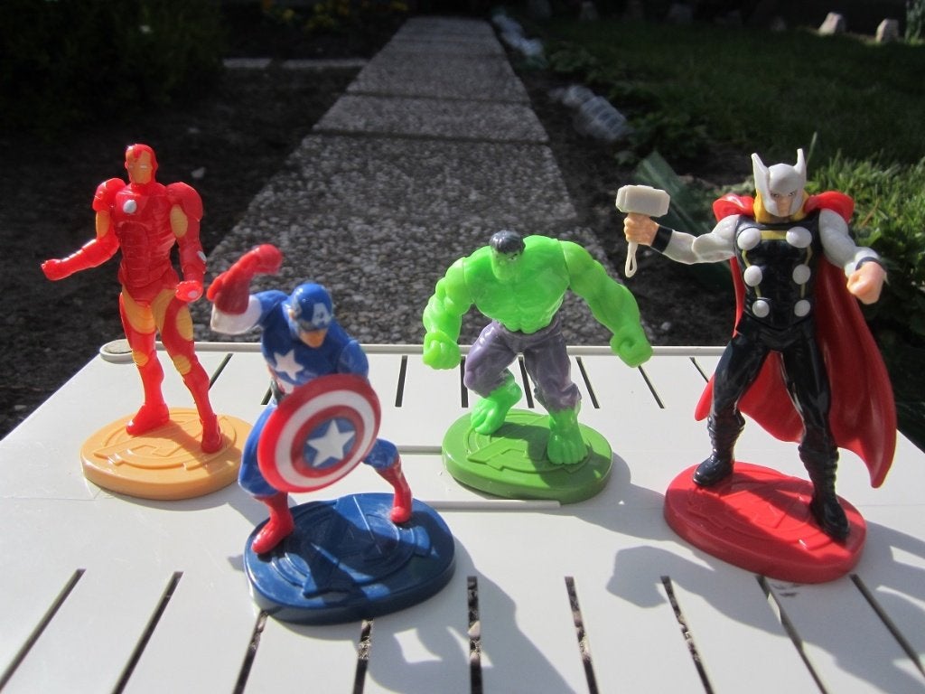 Les Avengers (Marvel) - Série complète : 10,00Eur, Enlèvement ou Envoi, Comme neuf, Film, Figurine ou Poupée