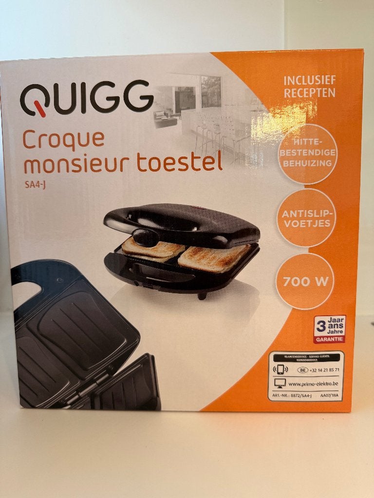 Appareil Croque Monsieur, Enlèvement, Comme neuf