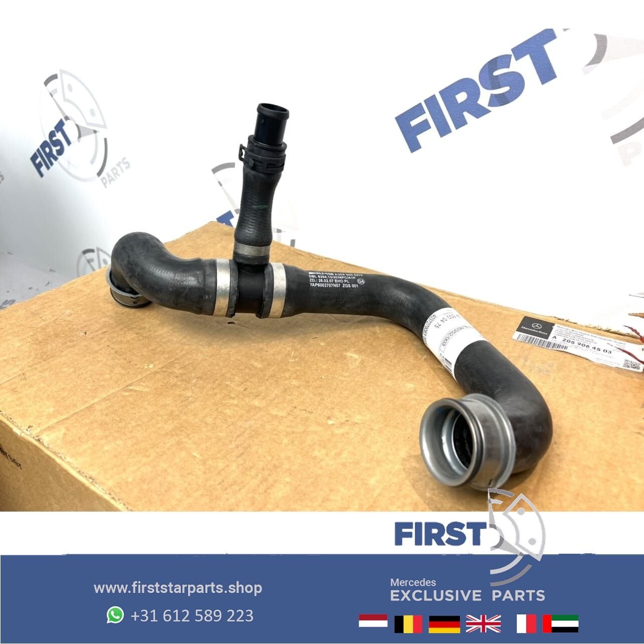 A2045000475 BUIS Mercedes 6.2 AMG MOTOR SLANG C63 E63 ML63 G, Gebruikt, -, Ophalen of Verzenden, -