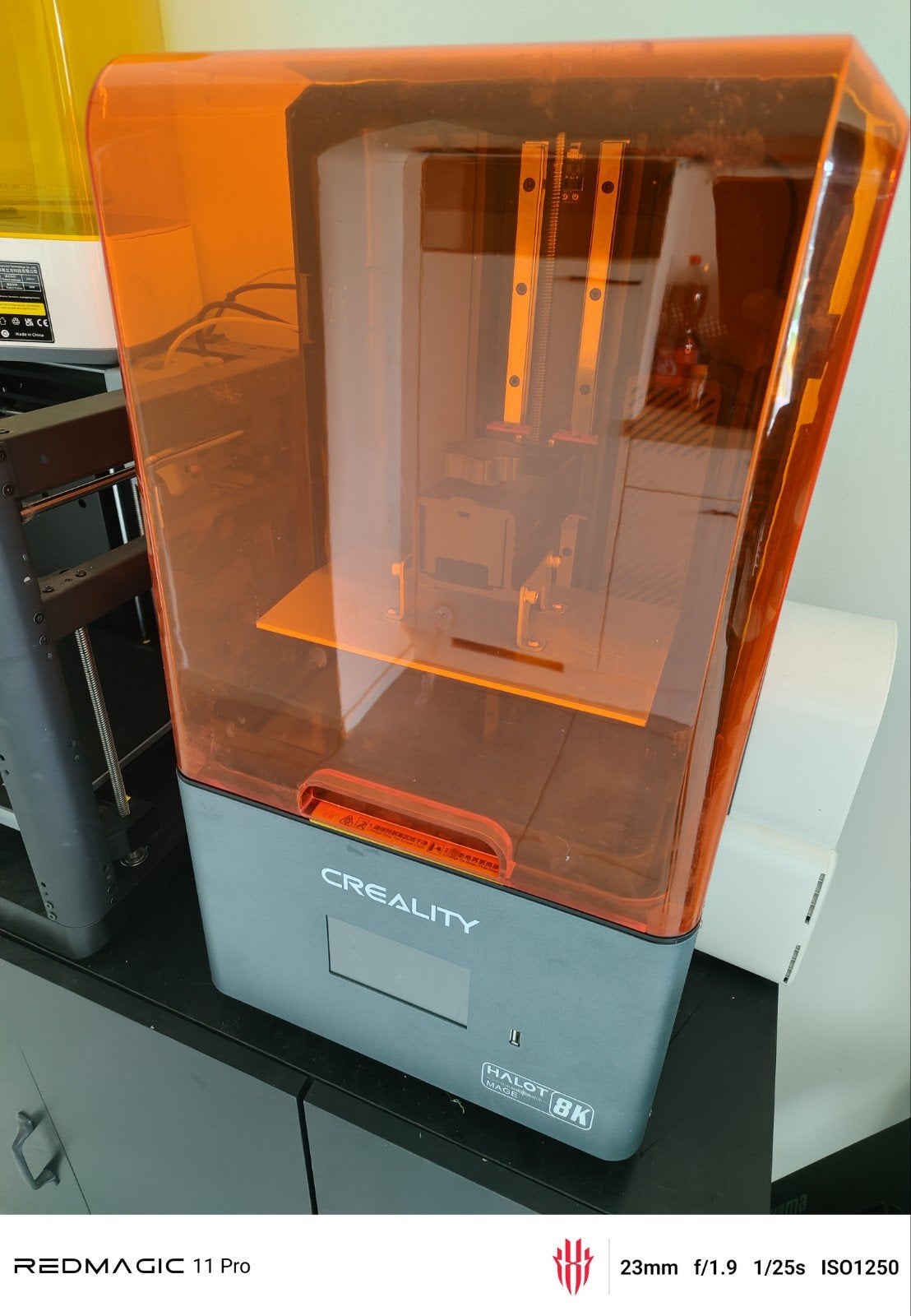 creality mage 8k met wash and cure station, Computers en Software, Ophalen, Gebruikt, Resin/Hars, Creality