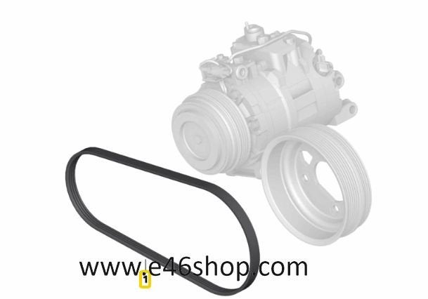Multiriem BMW F07 F10 F11 F06 F12 F13 F01 F02 F03 E70 G15 G8, Neuf, -, -, Enlèvement ou Envoi