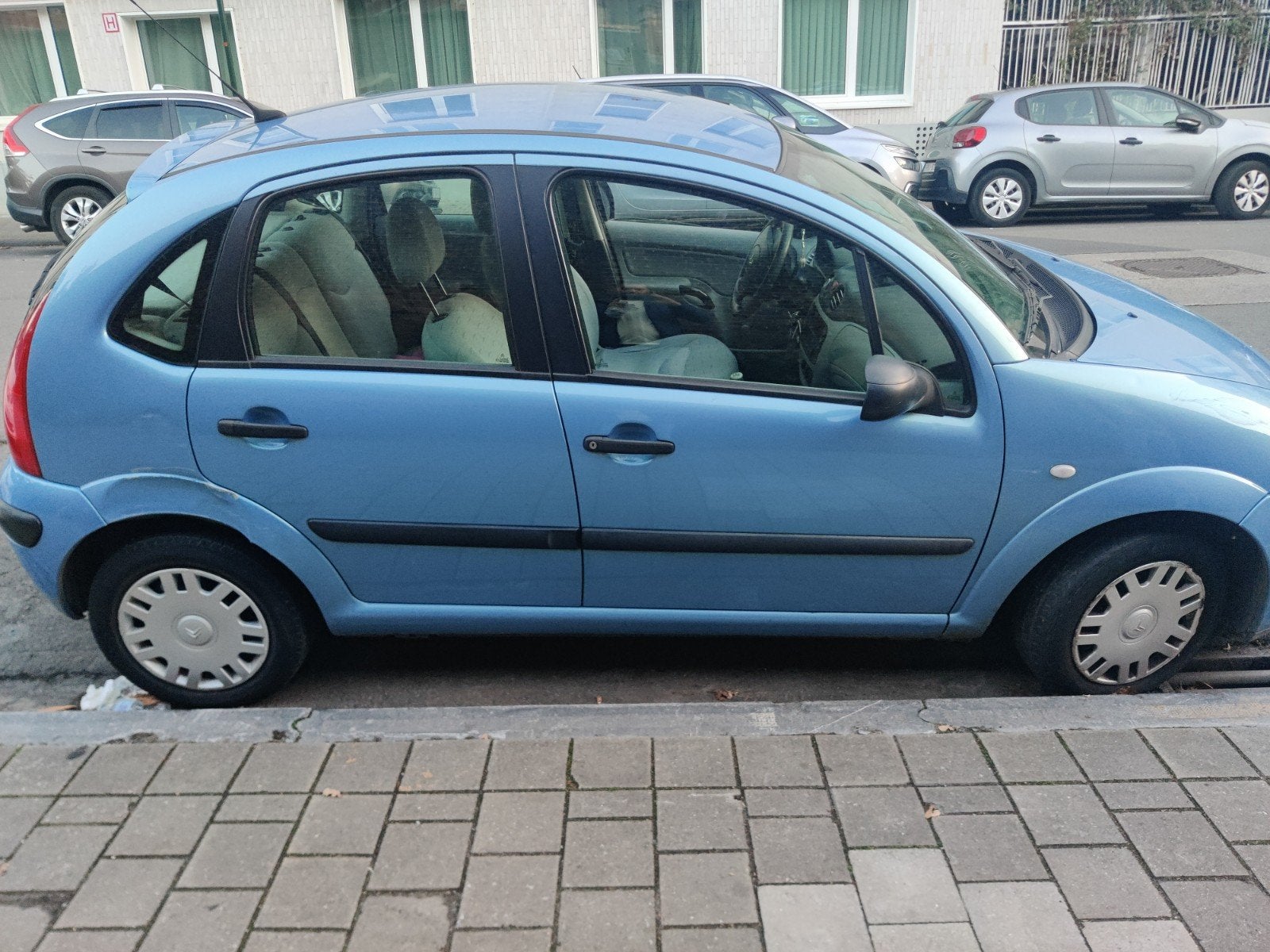 C3 a vendre 2005, Auto's, Stof, Blauw, Overige kleuren, Particulier