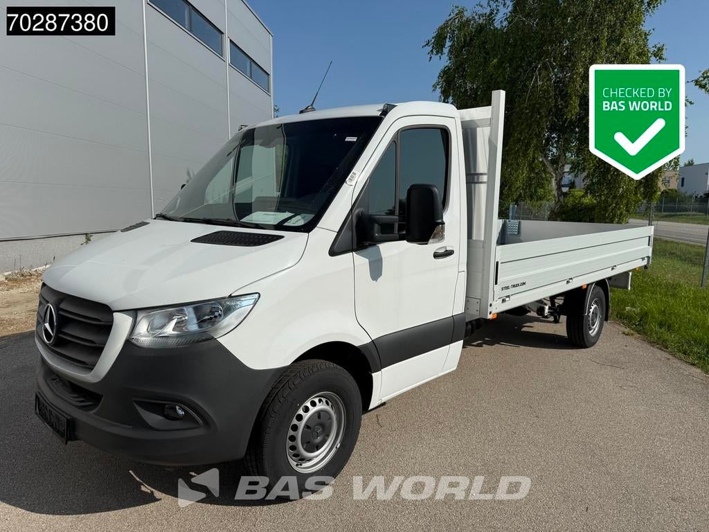 Mercedes Sprinter 317 CDI Open Laadbak Airco Cruise MBUX Car, Autos, Camionnettes & Utilitaires, Neuf, Achat, Euro 6, Boîte manuelle
