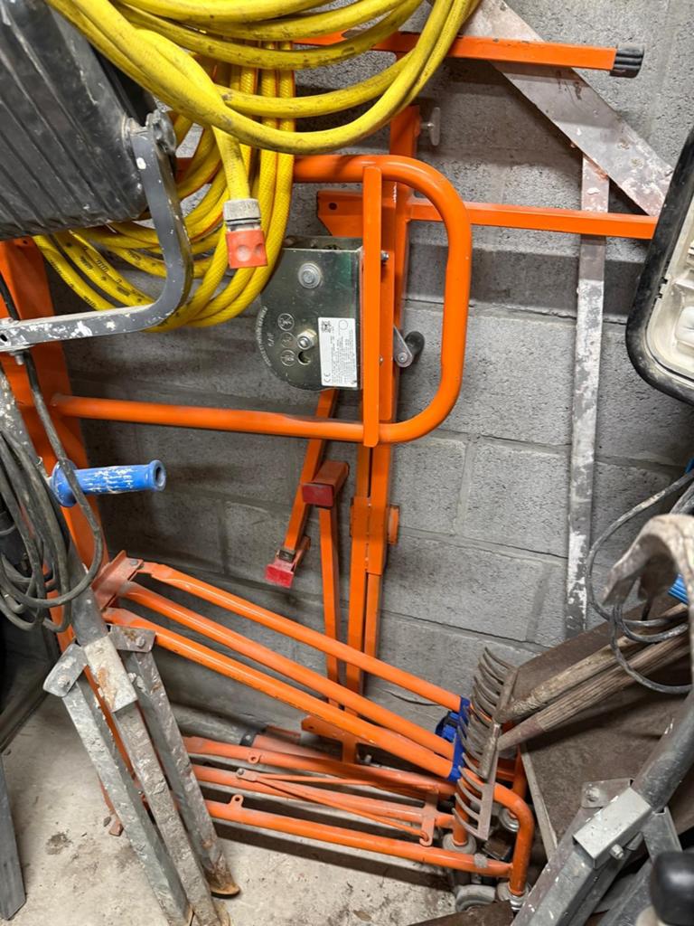 Gyproc tillift, Ophalen