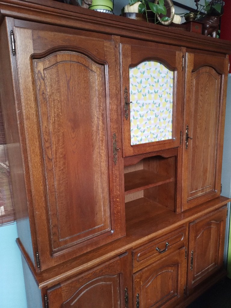 Meubles de salon 210 X 165 X 50, Vintage, Enlèvement, Utilisé, Bois