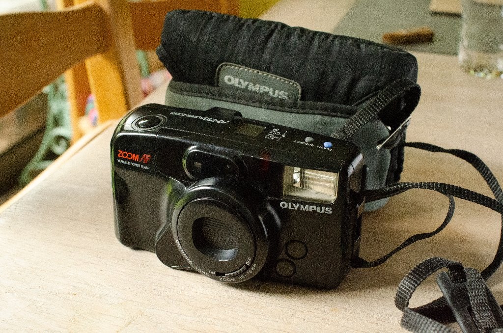olympus af zoom, Audio, Tv en Foto, Ophalen, Zo goed als nieuw, Compact, Olympus