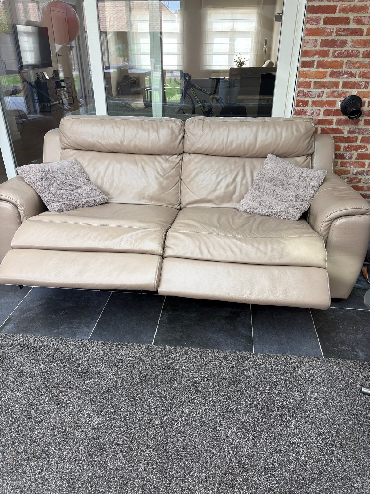 Electrische  tweezit gratis, Ophalen, Gebruikt, 100 tot 125 cm, Tweepersoons