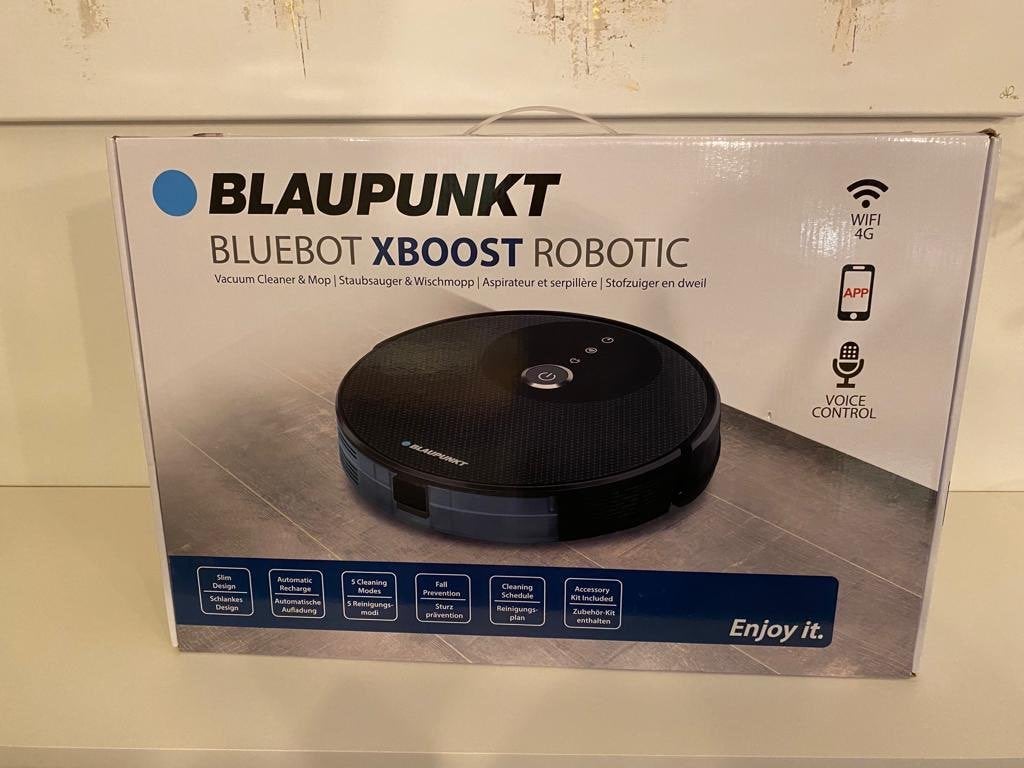 Robotstofzuiger Blaupunkt Bluebot, Elektronische apparatuur, Stofzuigers, Ophalen, Overige merken, Zo goed als nieuw, Robotstofzuiger