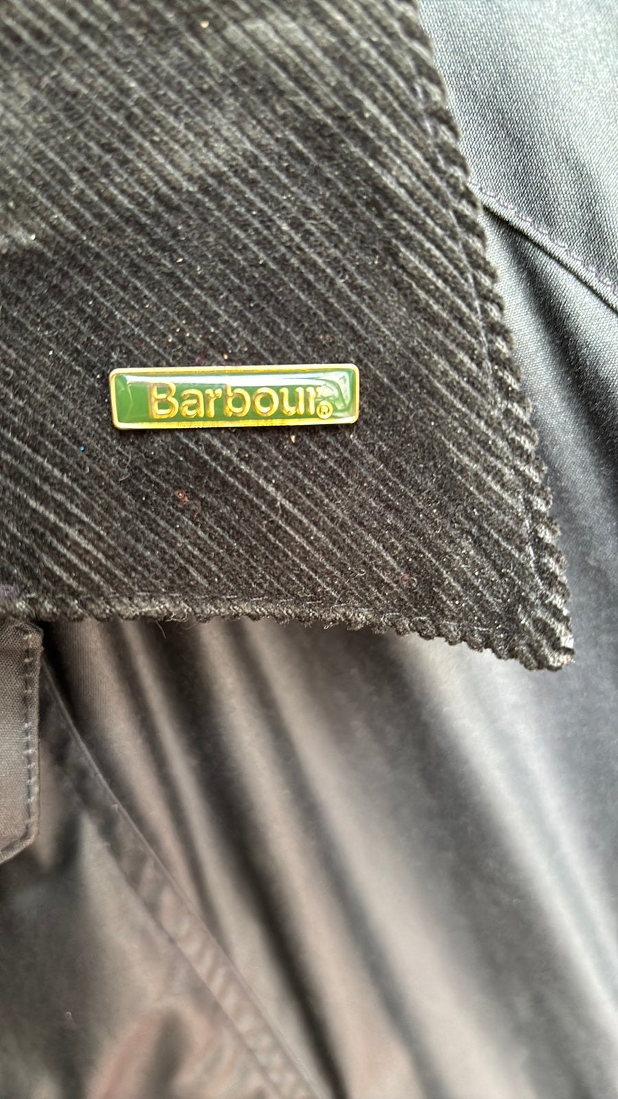 Veste barbour état impeccable   (Noir) (taille m., Enlèvement, Comme neuf