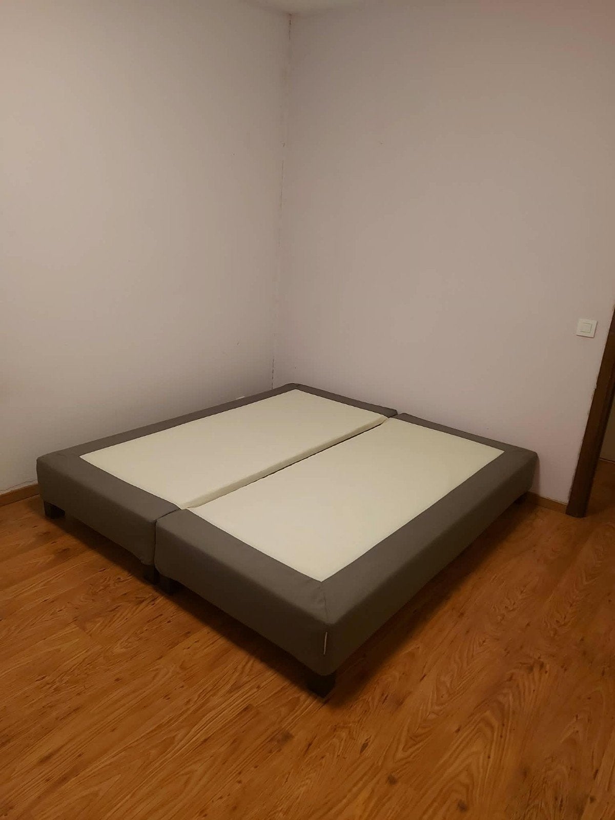Boxspring 180x200, Ophalen, Tweepersoons, Zo goed als nieuw, 180 cm