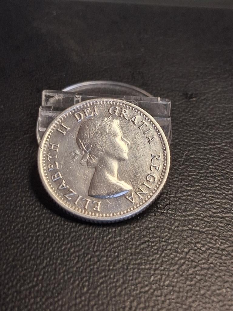 Zilveren 10 cent canada, Ophalen of Verzenden