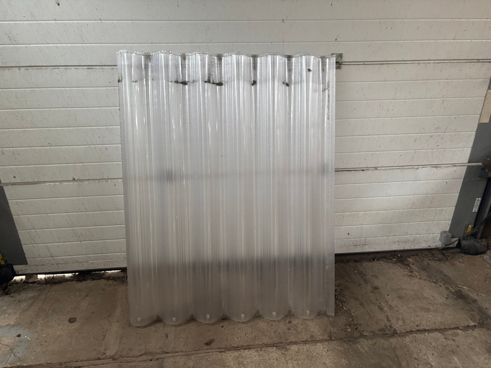 tôle ondulée en polycarbonate translucide, Enlèvement, Comme neuf