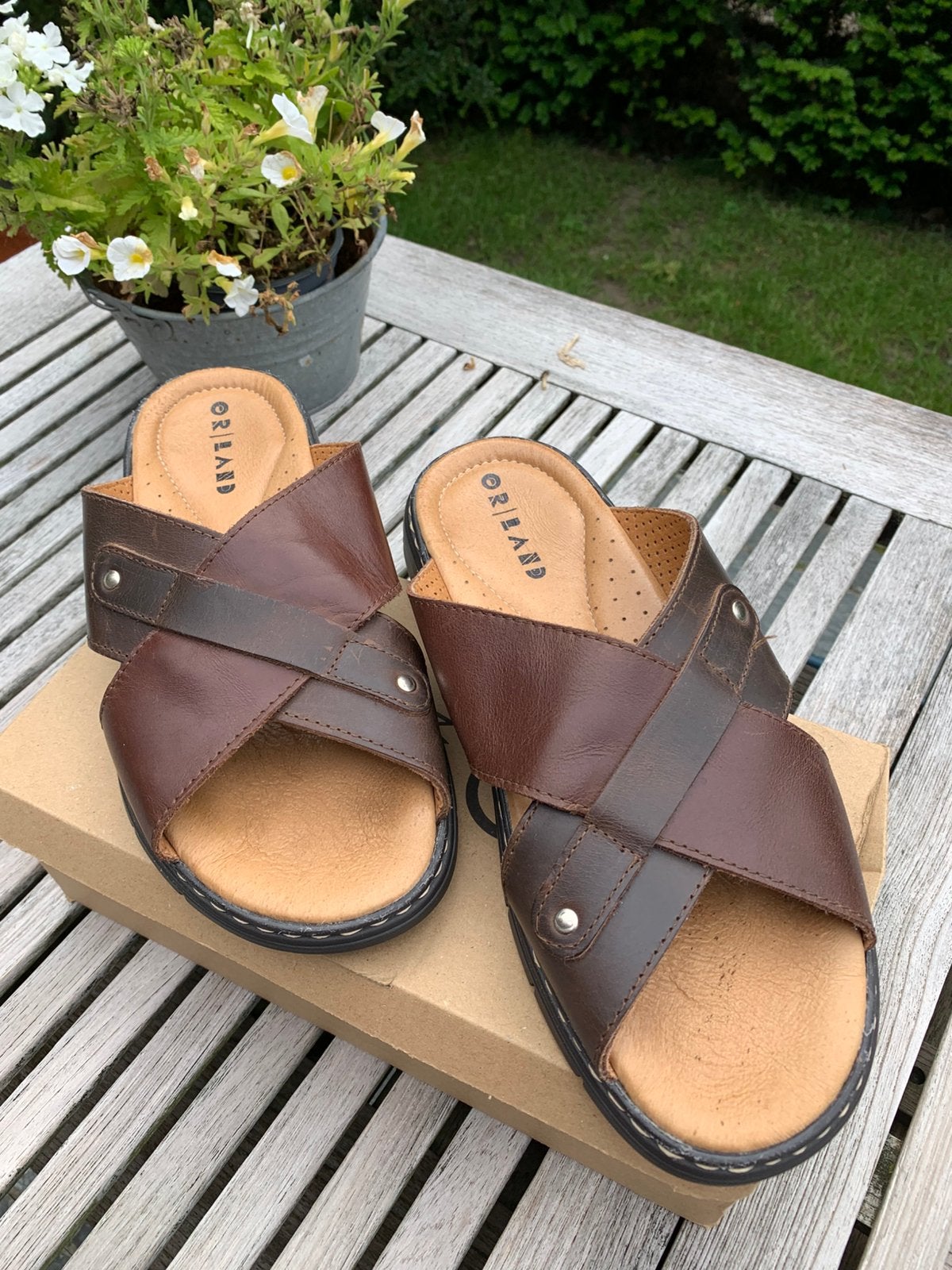 Nouveaux chaussons, Vêtements | Hommes, Chaussures, Neuf, Chaussons, Enlèvement ou Envoi, Brun