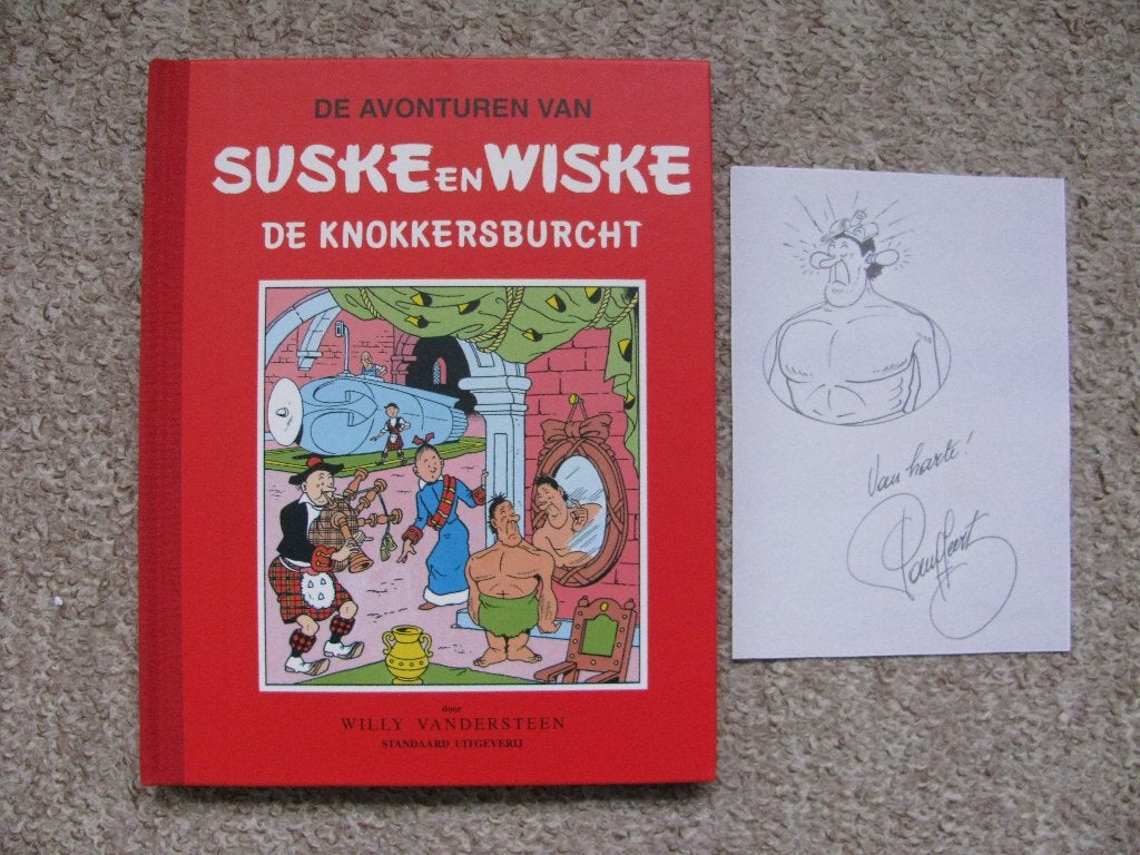 Suske en Wiske 25 Klassiek - De Knokkersburcht +tek P Geerts, Boeken, Stripverhalen, Willy Vandersteen, Eén stripboek, Nieuw, Ophalen of Verzenden