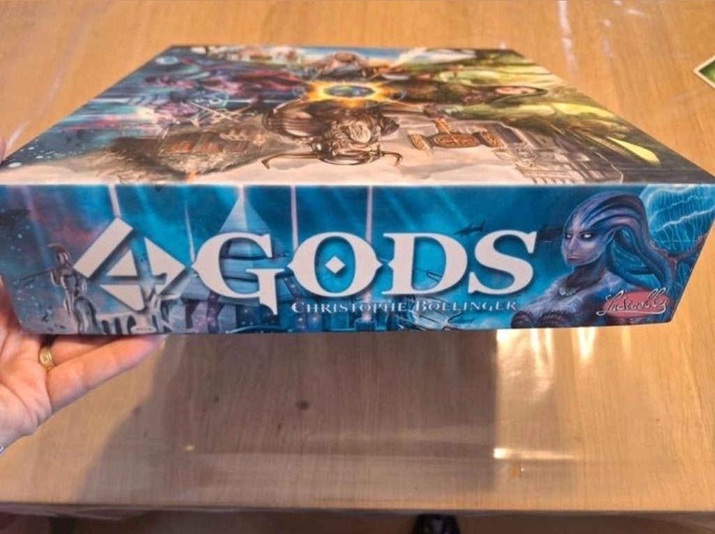 Jeu de société "4 GODS", 1 ou 2 joueurs, Enlèvement ou Envoi, Comme neuf, Ludically