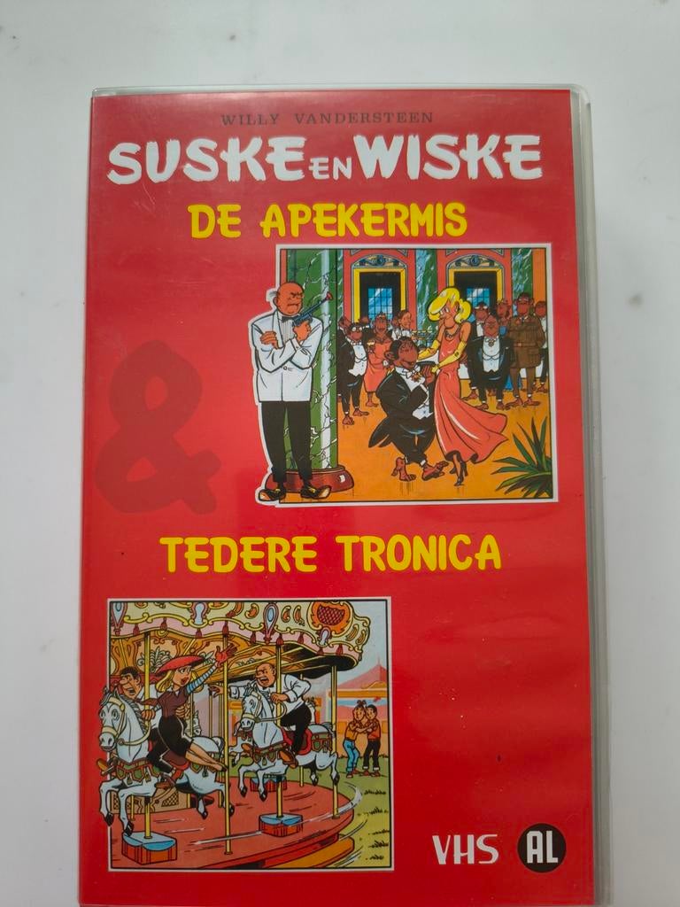 VHS Suske en Wiske - De Apekermis & Tedere Tronica, Ophalen